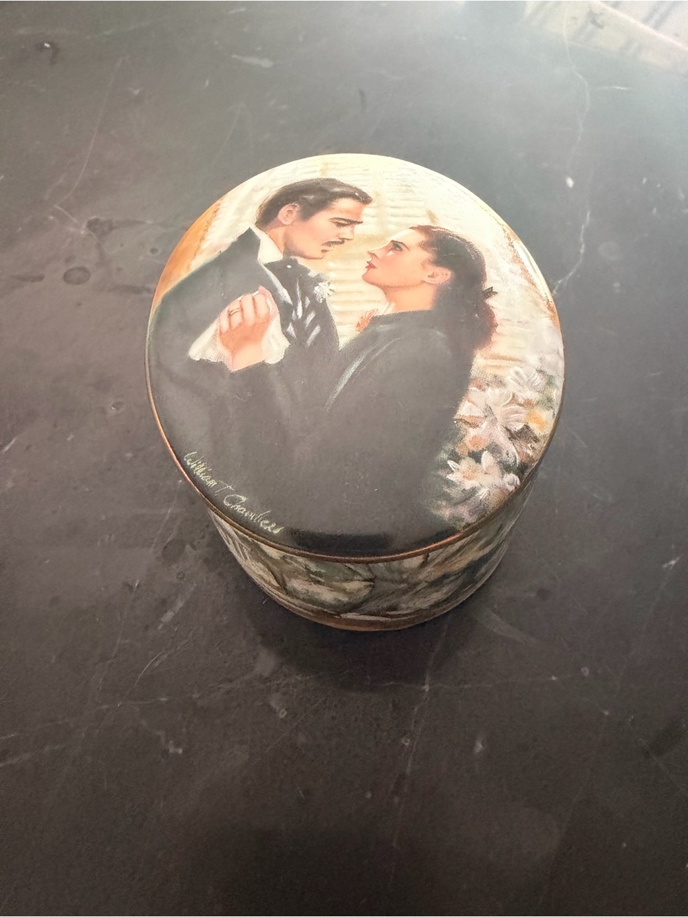 Gone with the Wind George 'The Proposal' Limited number Music Box collectable
